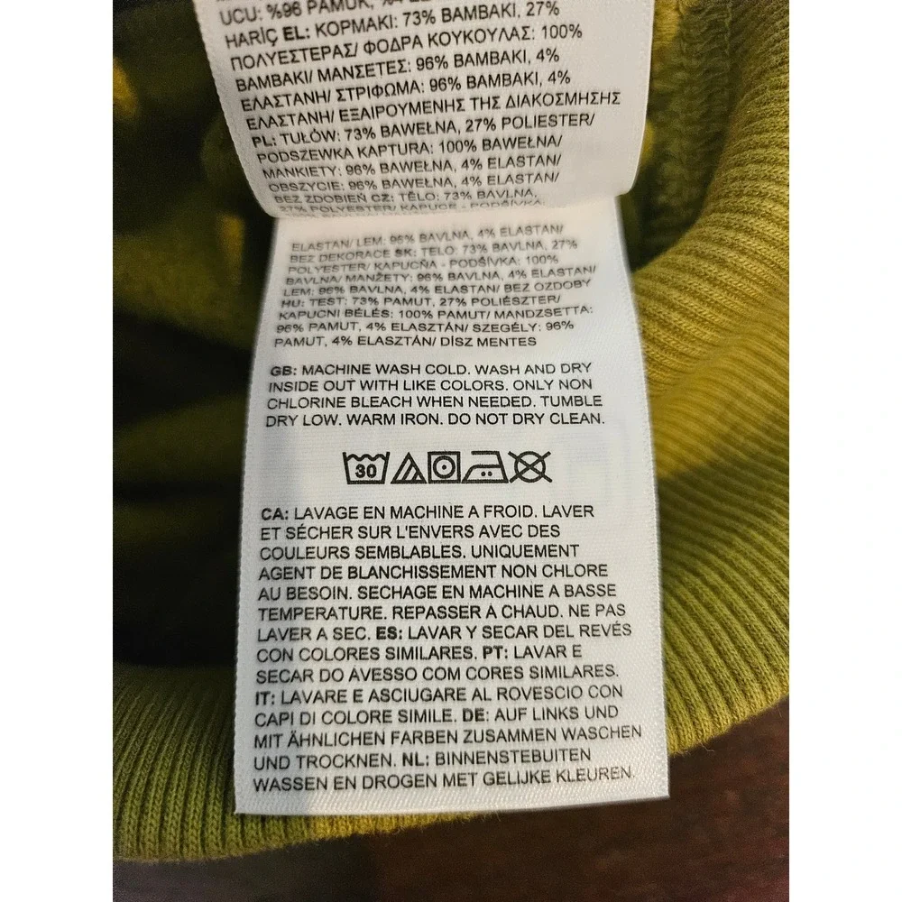 The North Face Hoodie Mens S Sulphur Moss Half Dome Pullover NF0A7UNL OQS-S